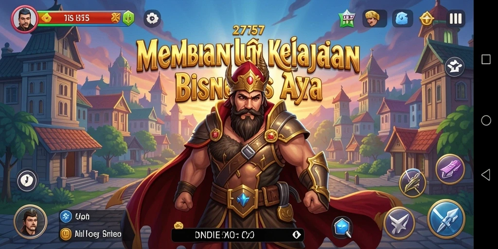 Screenshot utama dari gameplay Tycoon di 2757 menunjukkan aksi membangun bisnis yang menarik.