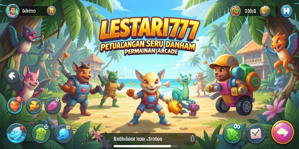 Tangkapan layar LESTARI777 menunjukkan gameplay yang seru dan menantang.
