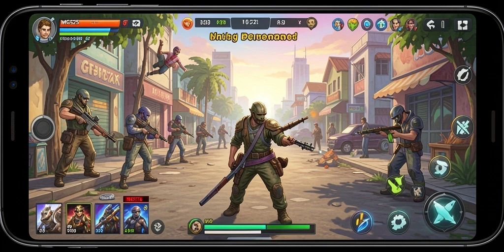 Tampilan menarik gameplay Casual MG525 yang seru dan interaktif.