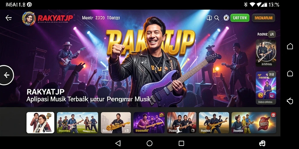 Screenshot utama RAKYATJP menampilkan interface pengguna yang menarik dan intuitif.