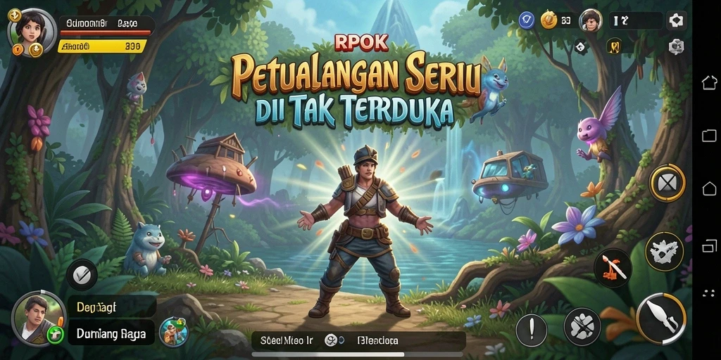 Tampilan gameplay RPOK yang menegangkan dan mengasyikkan.