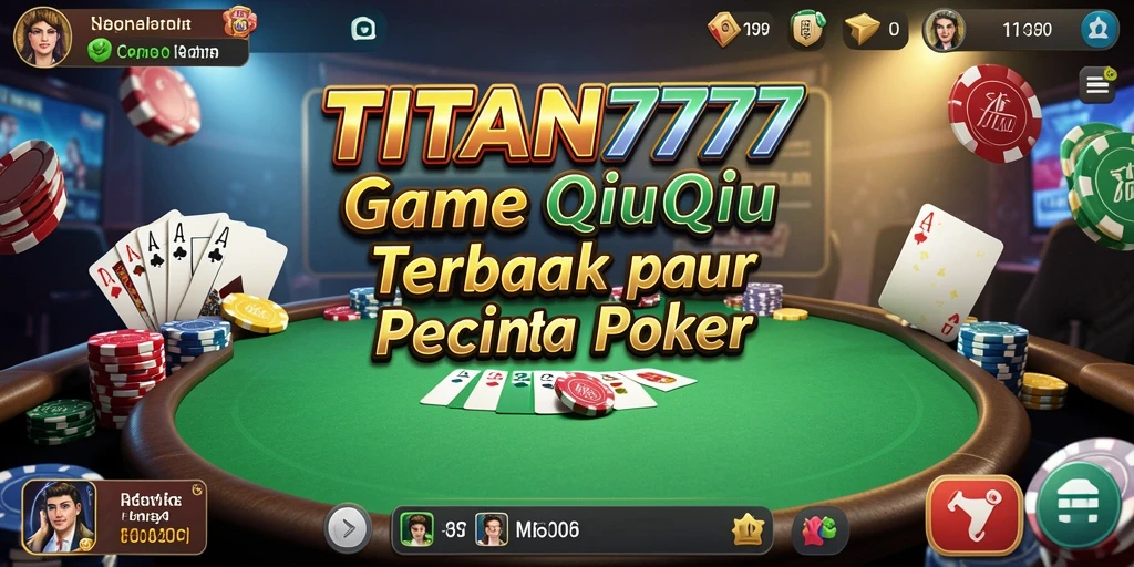 Tangkapan layar menunjukkan gameplay QiuQiu yang seru.