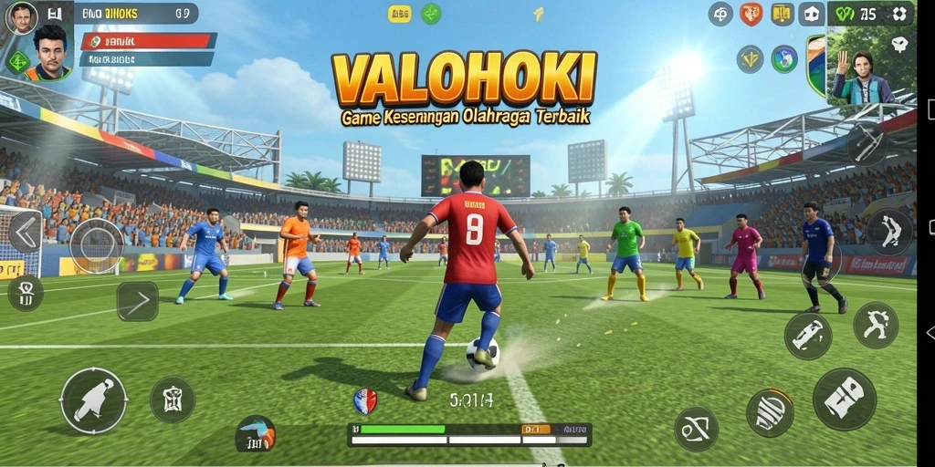 Tampilan gameplay <strong>VALOHOKI</strong> yang menegangkan dan interaktif.
